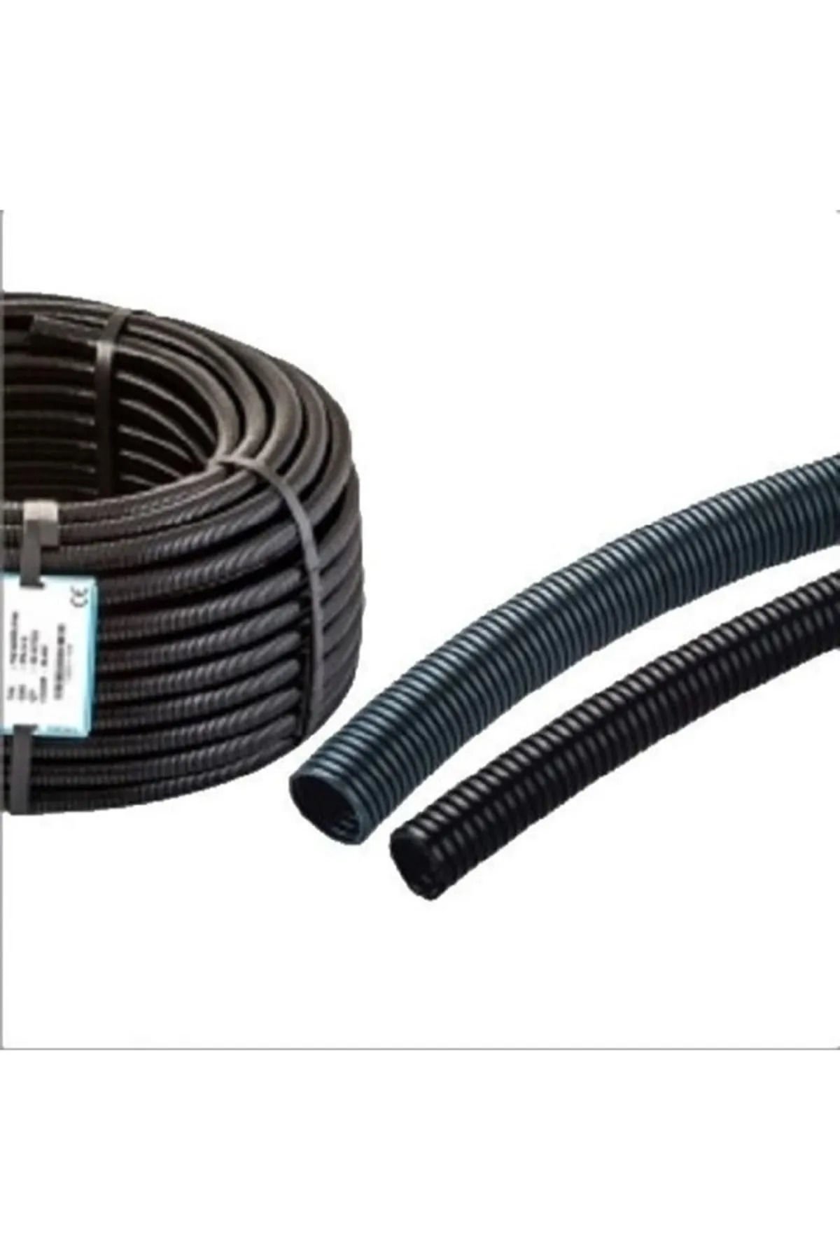 PG-9 POLYAMİD (PA6) SPİRAL BORU | SİYAH