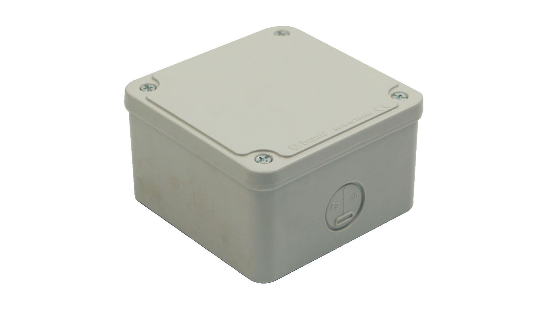 95X95X60MM VİDALI KAPAK PLASTİK BUAT