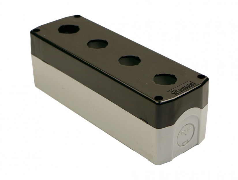 BT3-4000-0002 4'LÜ BUTON KUTUSU (SİYAH) BEMİS