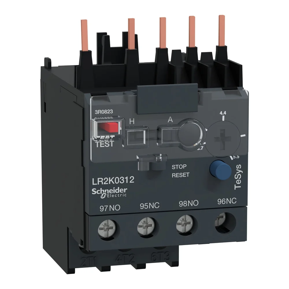 LR2K0312 3,7-5,5A SINIF 10A TESYS K TERMİK AŞIRI YÜK RÖLESİ SCHNEIDER ELECTRIC