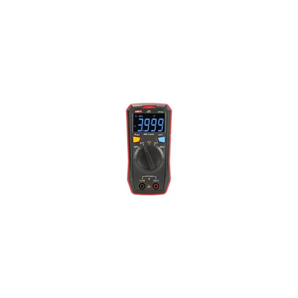 UT123 600V CAT III OTOMATİK KADEMELİ NCV CEP TİPİ DİJİTAL MULTİMETRE UNI-T
