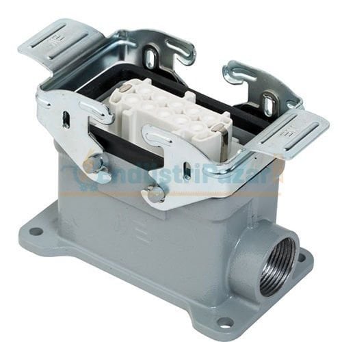 10X16A. ÇOKLU DUVAR PRİZİ METAL MANDALLI