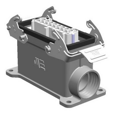 16X16A. ÇOKLU DUVAR PRİZİ METAL MANDALLI