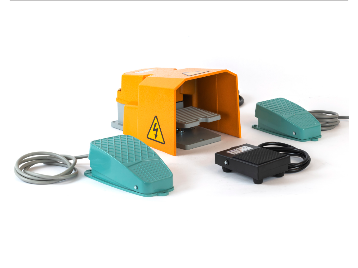 EAP-2 KABLOLU 1NO+1NC DÖKÜM PEDAL EUROWEST