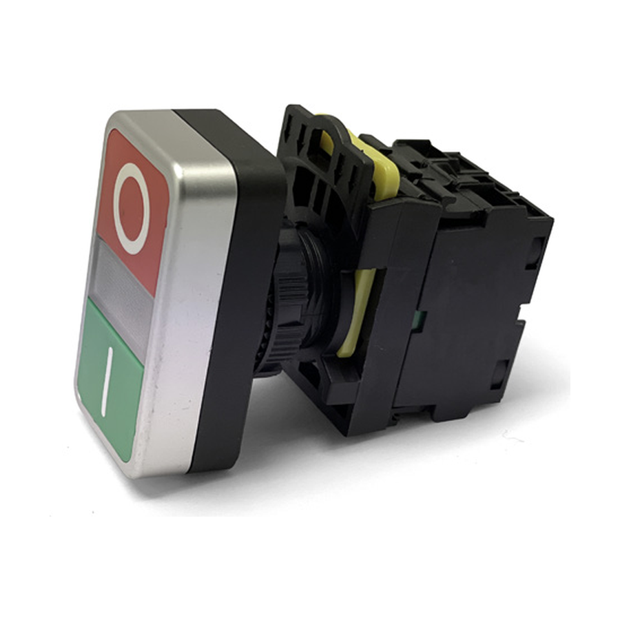EW-55-11RL-24 1NO+1NC 24V AC/DC LEDLİ YEŞİL-KIRMIZI İKİZ BUTON EUROWEST