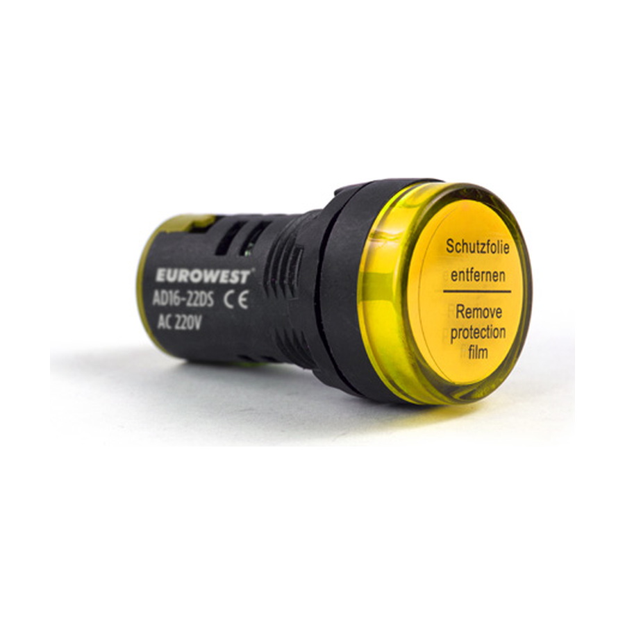 LS-220V-S Q22 220V SARI SİNYAL LAMBASI