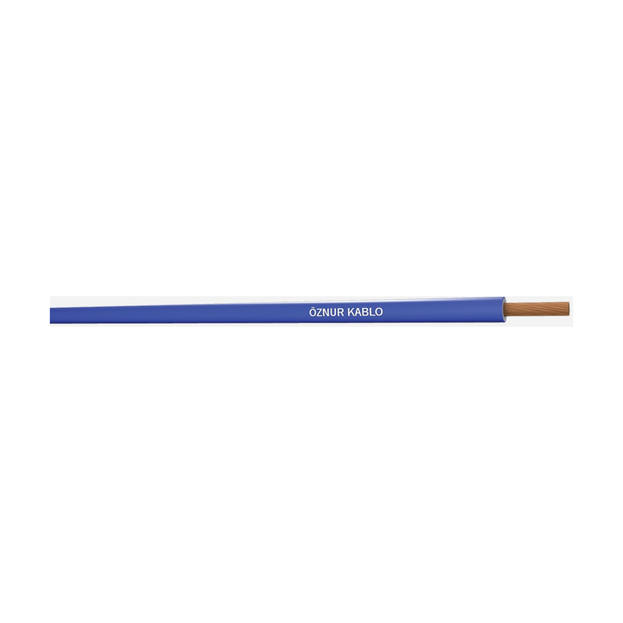 0,75MM NYAF KABLO (H05V-K) | MAVİ