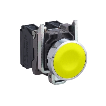 XB4-BA51 SARI YAYLI BUTON SCHNEİDER