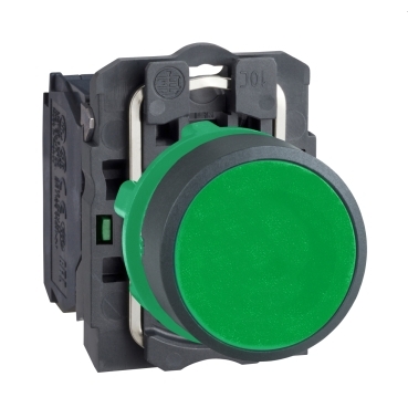 XB5-AA31 YAYLI BUTON YEŞİL (1NA)