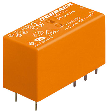 RT 314024 024VDC 1 C/O 16A PCB RÖLE