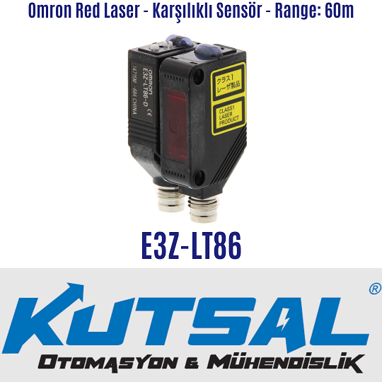 E3Z-LT86 KARŞILIKLI FOTOSEL OMRON