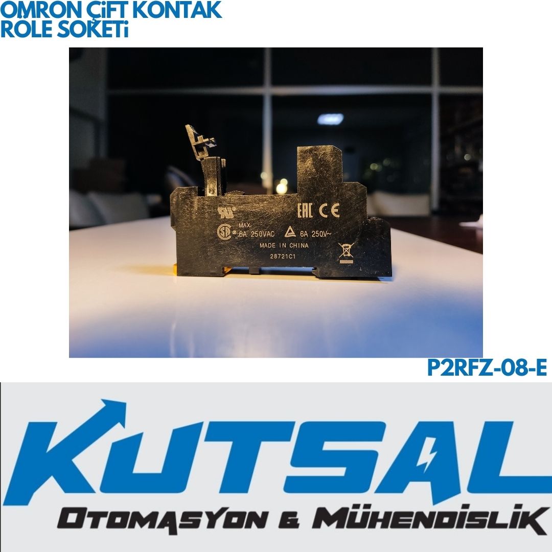 P2RFZ-08-E 8 PİN RÖLE SOKETİ OMRON