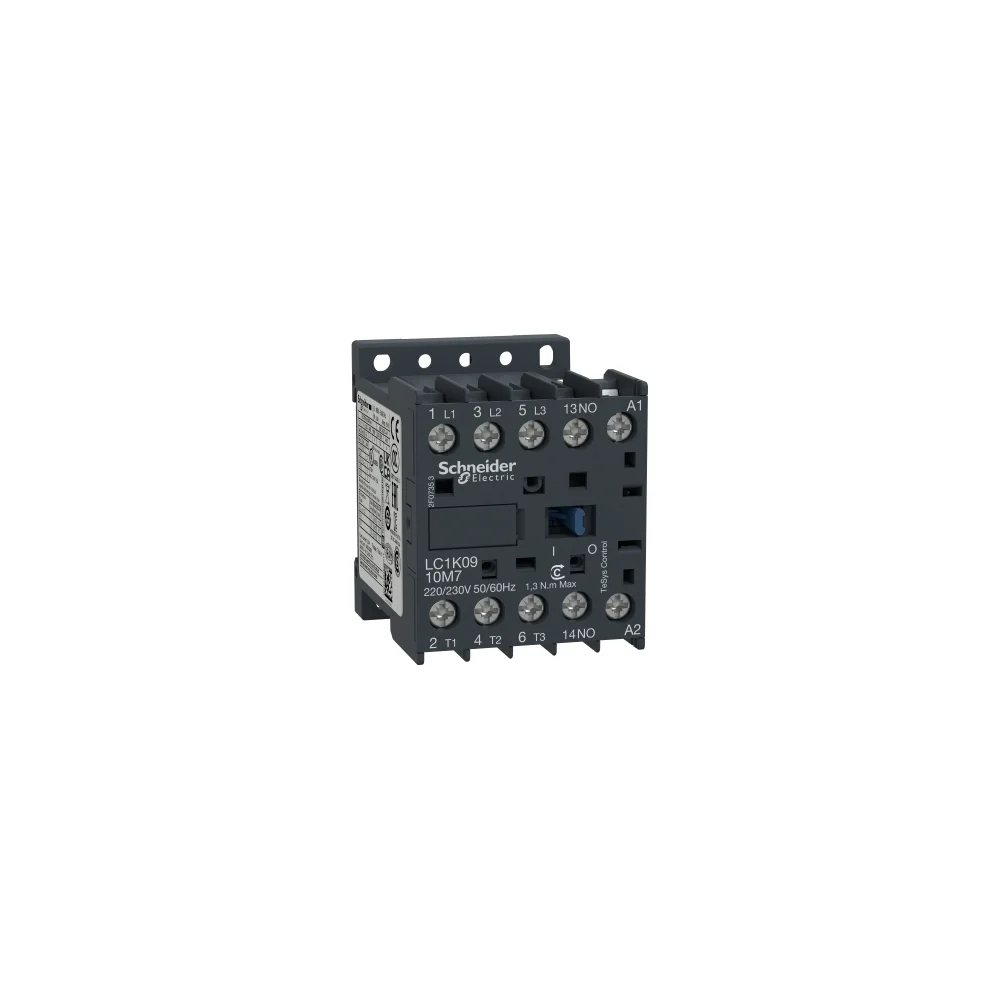 LC1K0910M7 3P 9A 4KW 1NO 220-230VAC TESYS K MİNİ KONTAKTÖR SCHNEIDER ELECTRIC