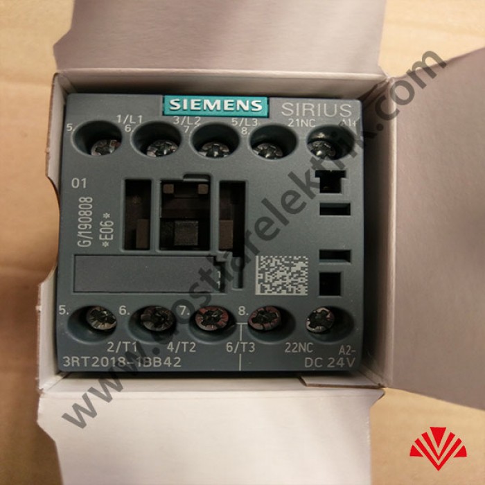 3RT2018-1BB42 7,5KW 24VDC NC KONTAKTÖR SIEMENS