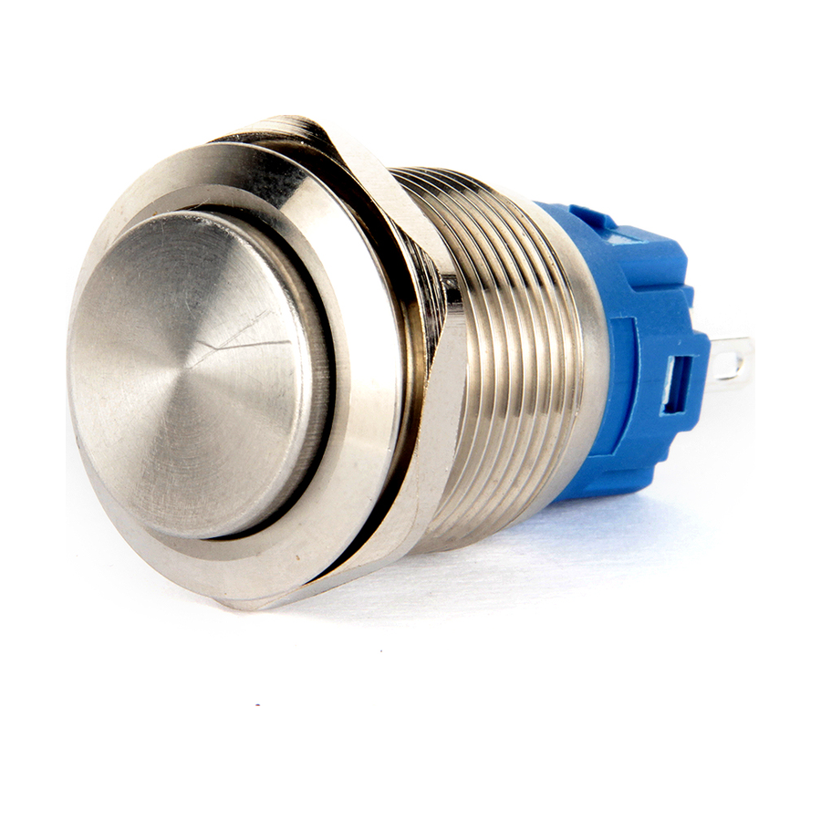 EGT16-321 Ø16MM ÇIKIK KAFA KALICI METAL BUTON